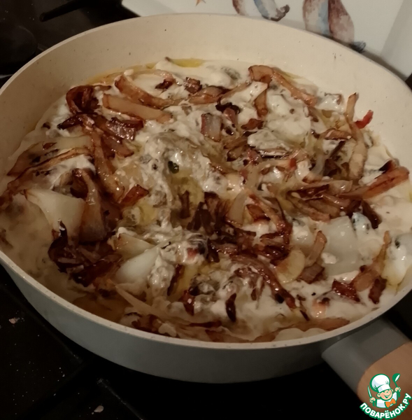 Персидский борани из баклажан