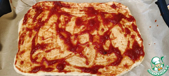 Пицца с морепродуктами