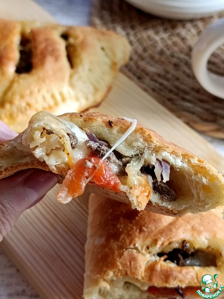 Пироги с жареной куриной печенью
