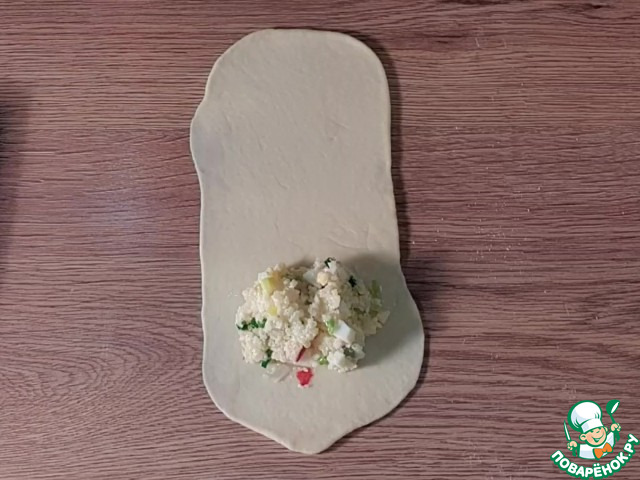 Пирожки из дрожжевого теста с начинкой