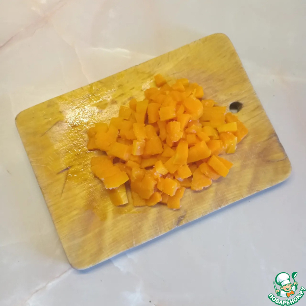 Пирожок с тыквой (каду-бичак)