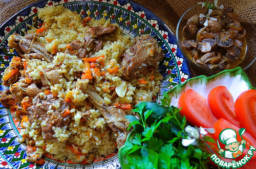 Плов с уткой