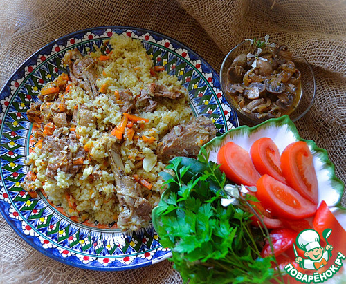 Плов с уткой