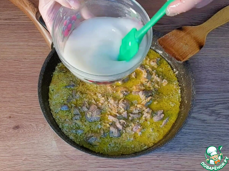 Подлива из куриной печени