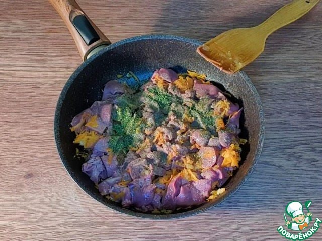 Подлива из куриной печени