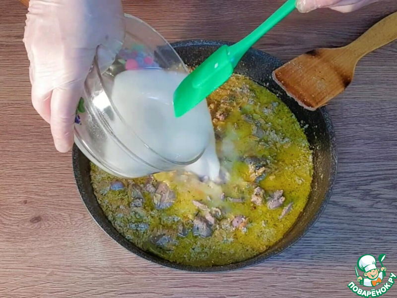 Подлива из куриной печени