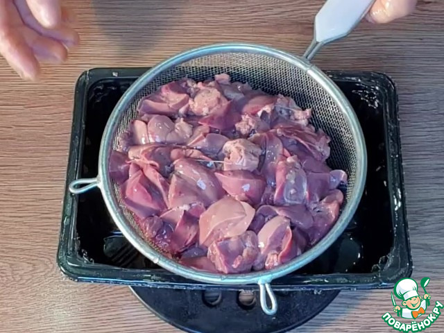Подлива из куриной печени