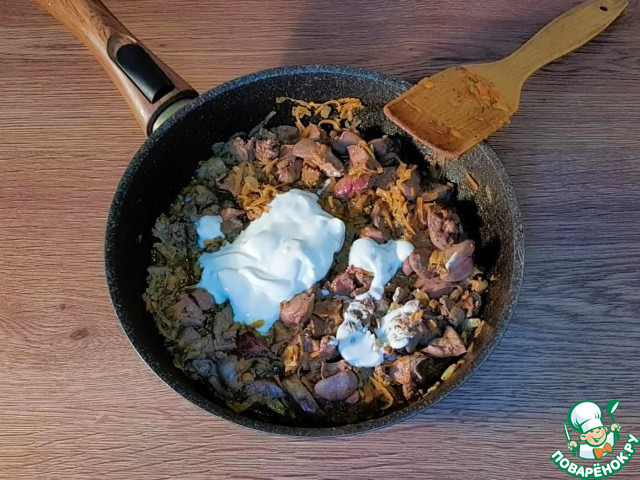Подлива из куриной печени