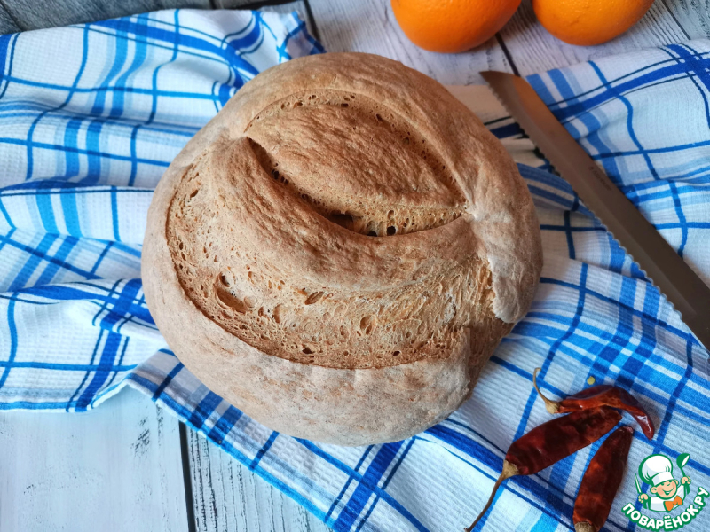 Подовый перечный хлеб
