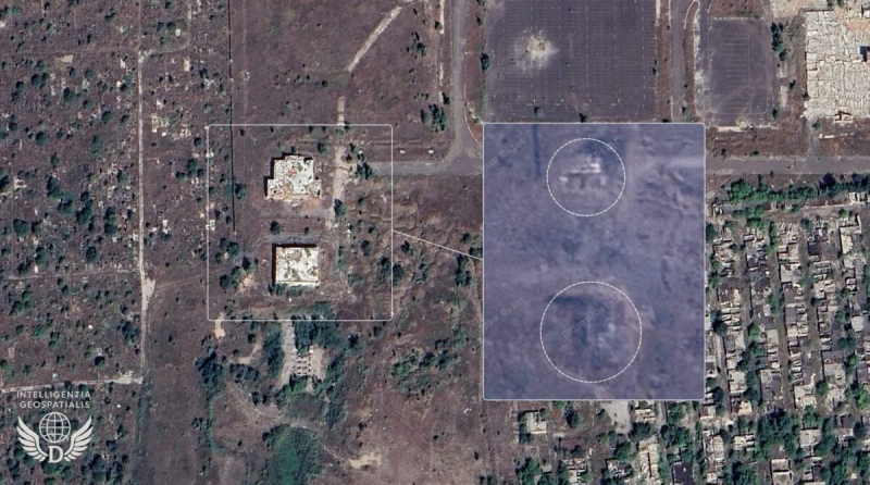 Появились спутниковые снимки последствий атаки на базу хранения и запуска «Шахедов» вблизи ДАП