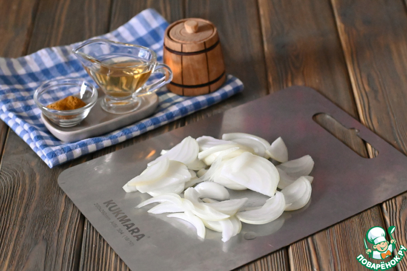Рагу из шеек индейки