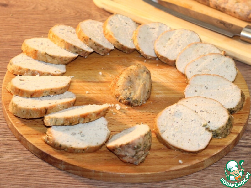 Рецепт домашней колбасы с шампиньонами