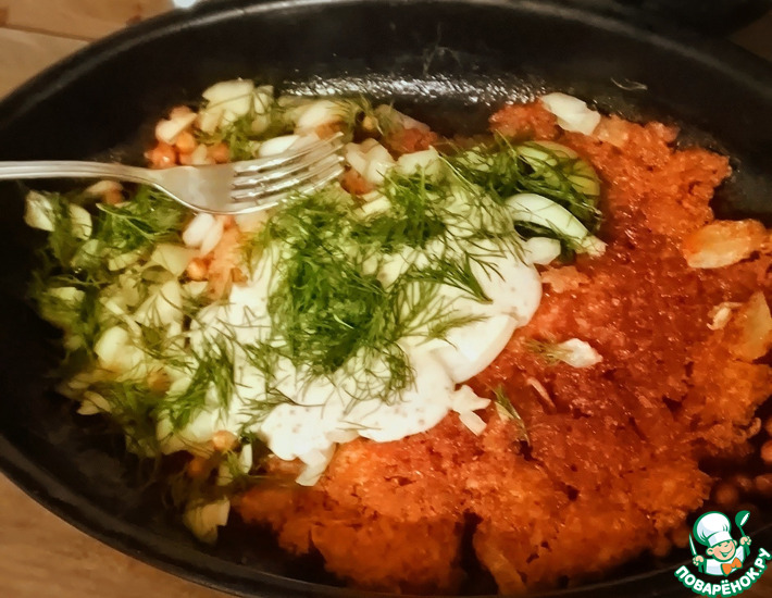 Решти из корнеплодов. Нут. Салат. Айоли