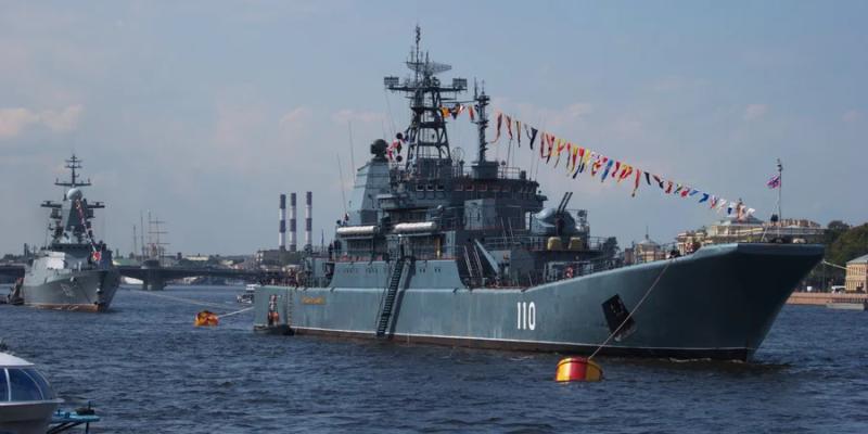Российский военный корабль находился возле Дании во время инцидентов с дронами