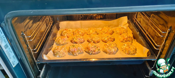 Рубленные куриные котлеты с сыром и зеленью