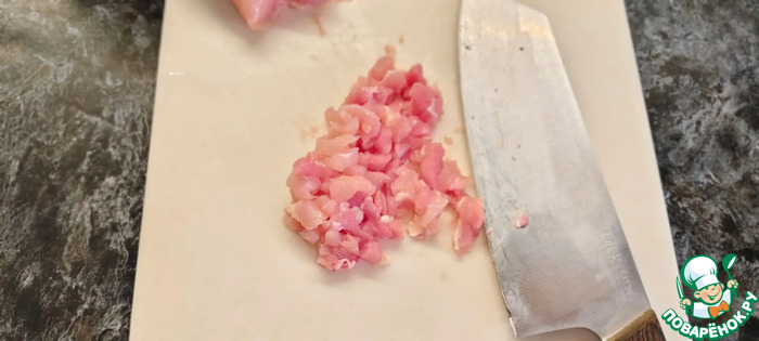 Рубленные куриные котлеты с сыром и зеленью