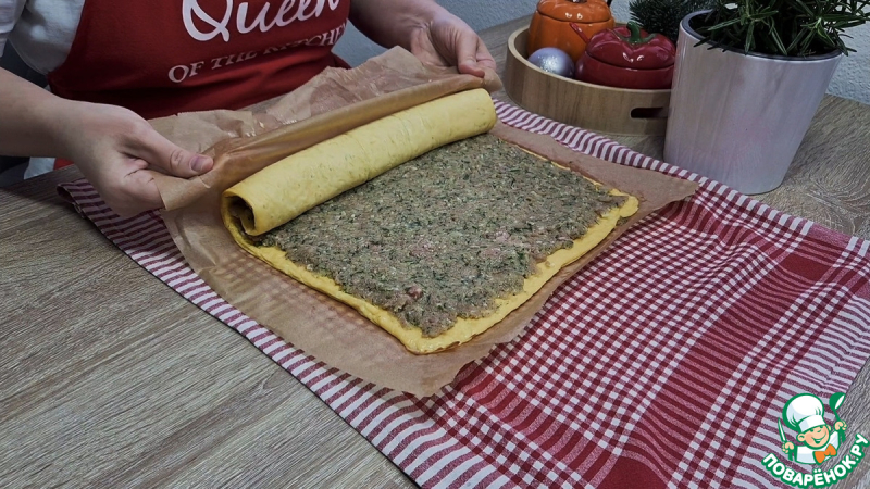 Рулет из простых продуктов