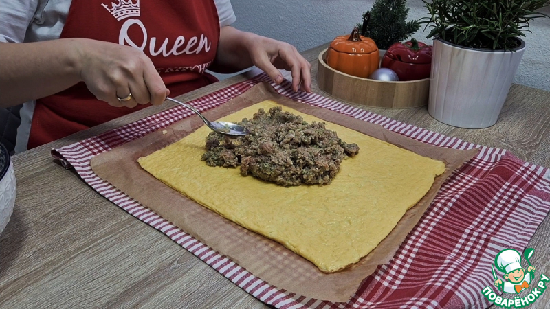 Рулет из простых продуктов