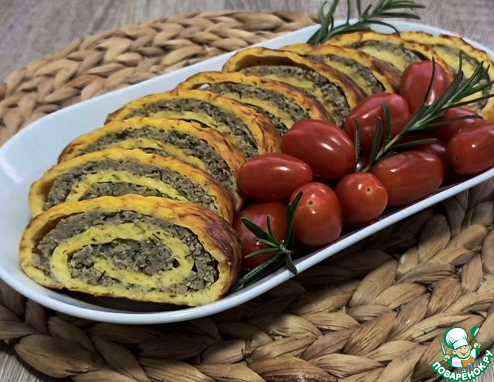 Рулет из простых продуктов