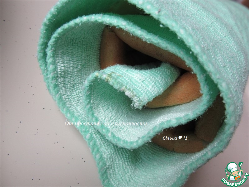 Рулет с творожным сыром и апельсином