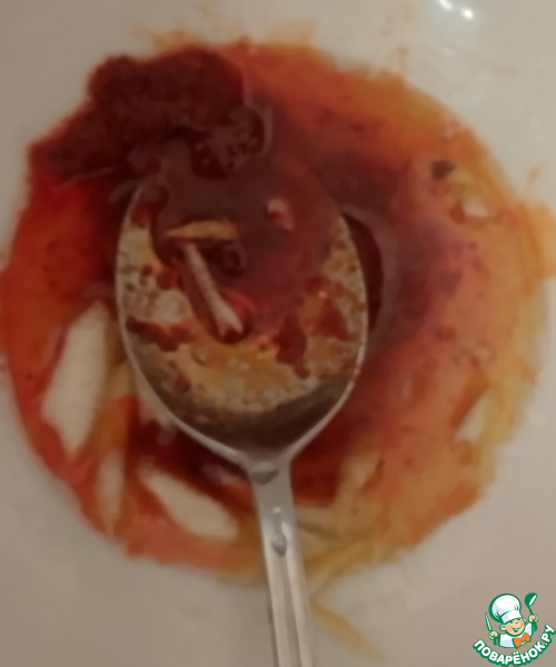 Рыба, запечённая с харисой и орехами