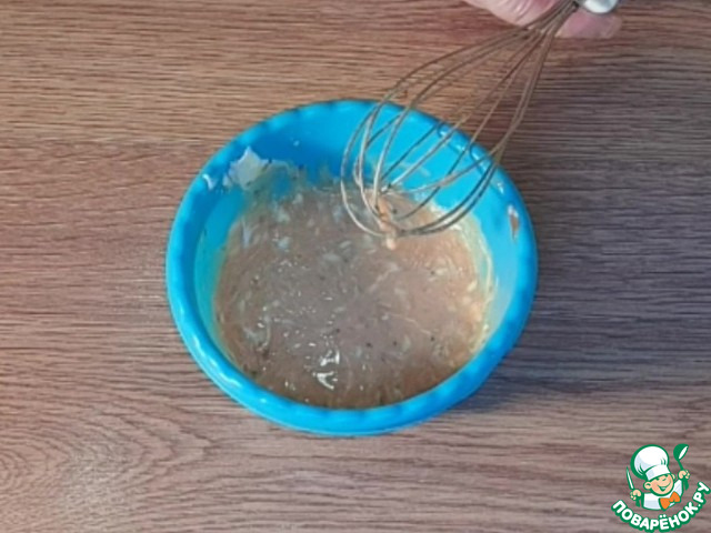 Рыбная запеканка с кабачком под соусом