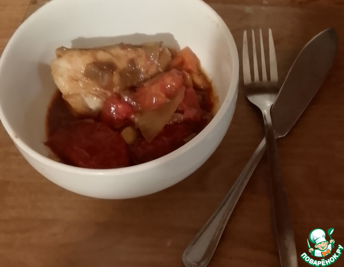 Рыбное карри с манго