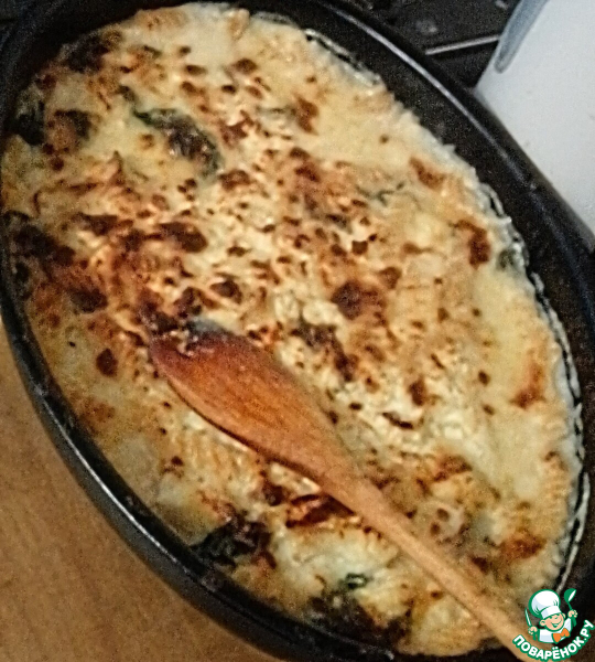 Рыбный пирог-запеканка