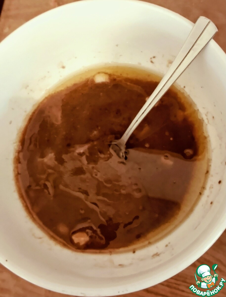 Салат "цезарь" с копчёной скумбрией