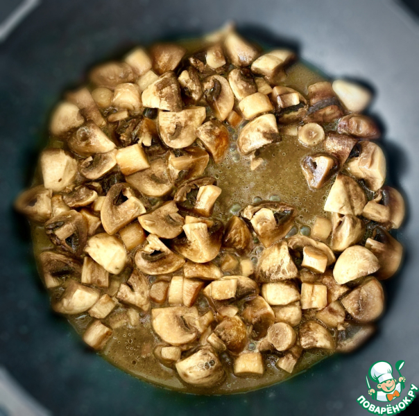 Салат. Грибы и фасоль с постным майонезом