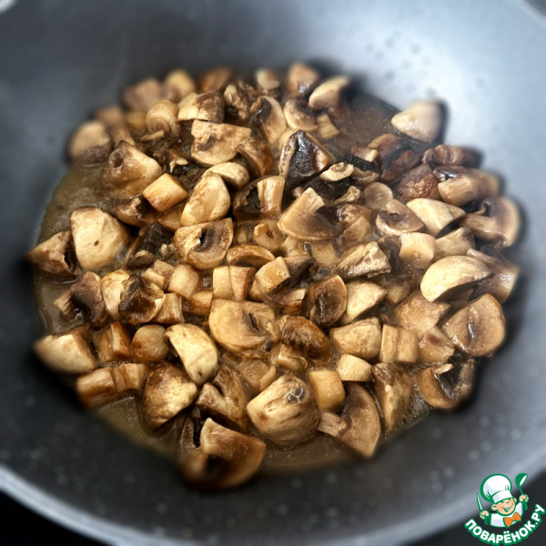 Салат. Грибы и фасоль с постным майонезом