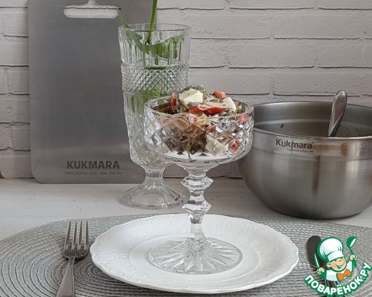 Салат из морской капусты