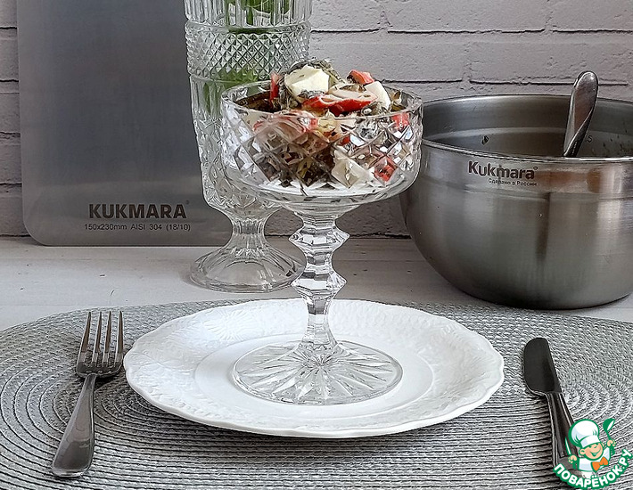 Салат из морской капусты