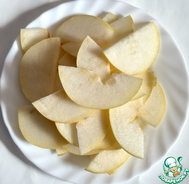 Салат из свеклы и карамелизированной груши