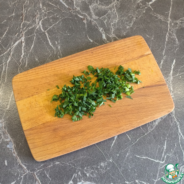 Салат с курицей и болгарским перцем