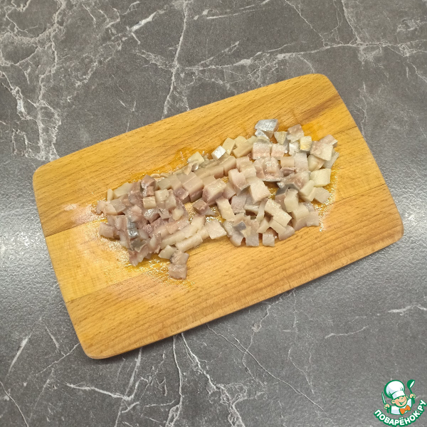 Салат &laquo;Сельдь под зеленой шубкой&raquo;