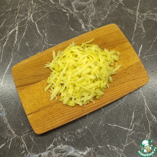 Салат &laquo;Сельдь под зеленой шубкой&raquo;