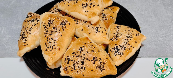 Самса с рубленной курицей