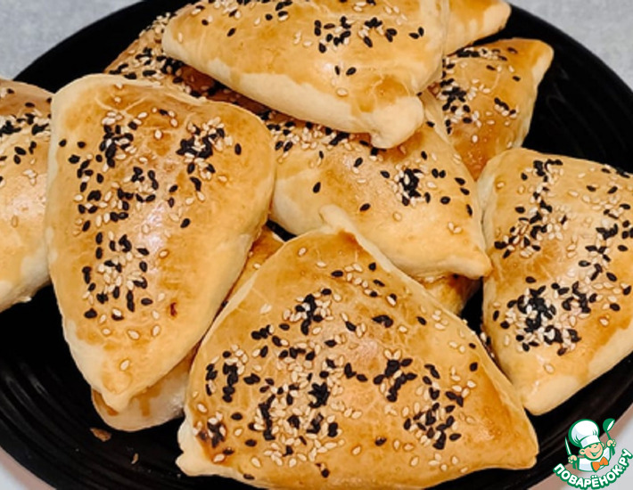 Самса с рубленной курицей