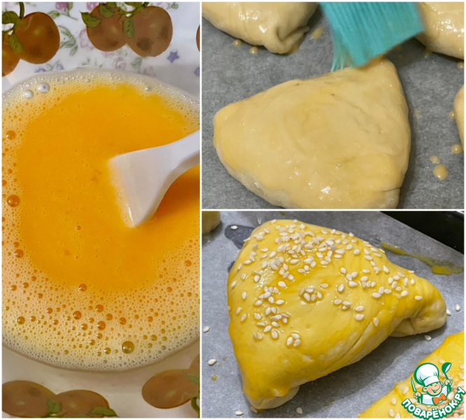 Самса слоеная и хрустящая. Мясо и картошка