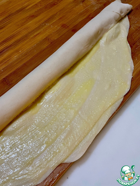 Самса слоеная и хрустящая. Мясо и картошка