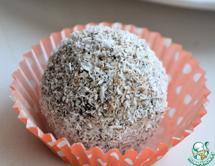 Шарики с черносливом и семенами льна