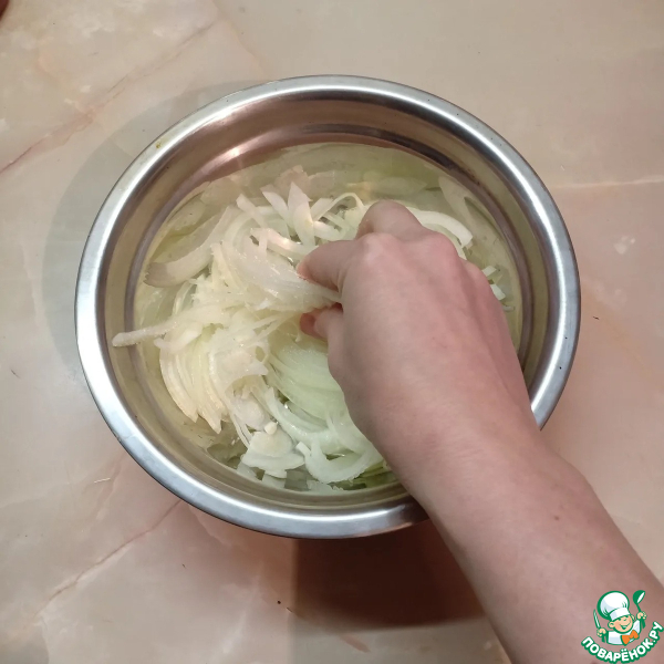 Шаурма с красной рыбой