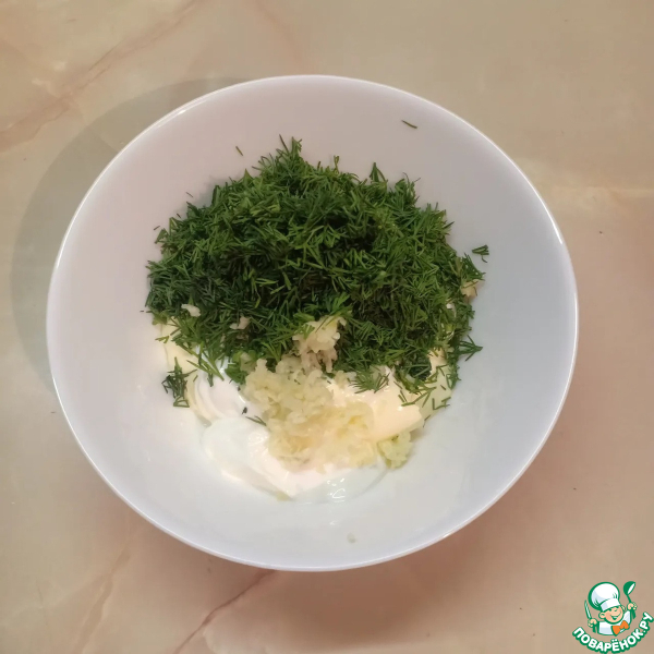 Шаурма с красной рыбой