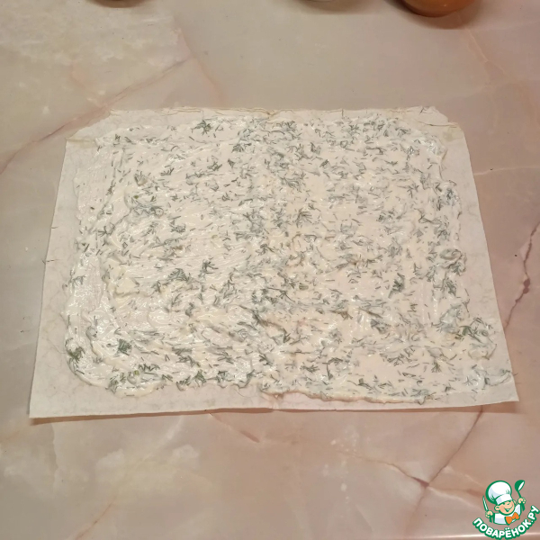 Шаурма с красной рыбой