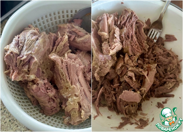 Шейное заливное. Шеи индюшачьи