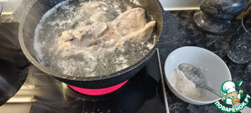 Щи с морской капустой
