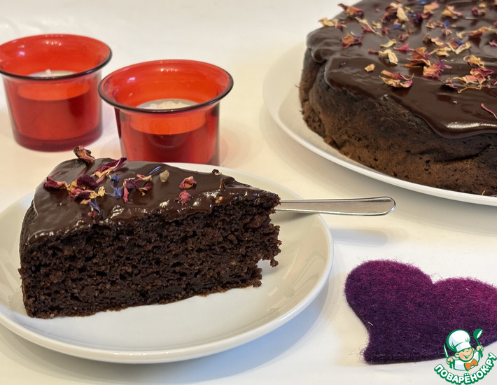Шоколадно-свекольный пирог