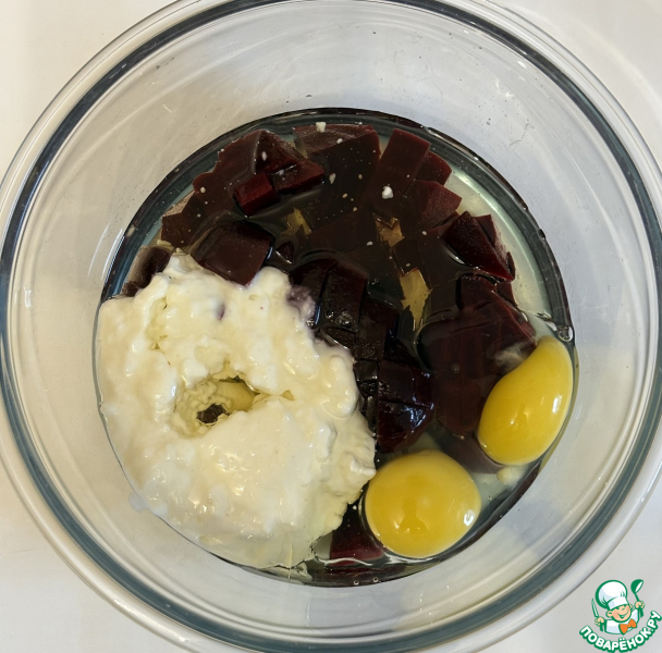 Шоколадно-свекольный пирог