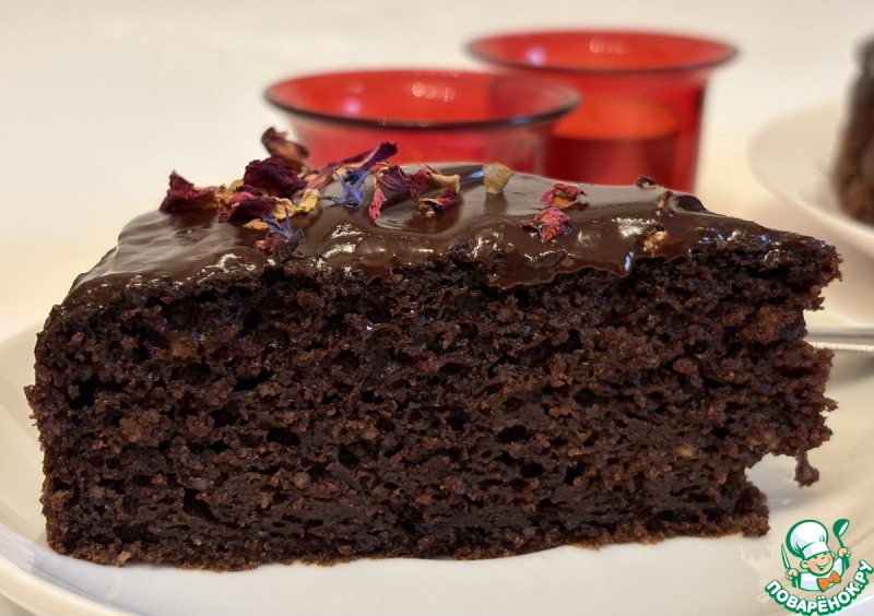 Шоколадно-свекольный пирог
